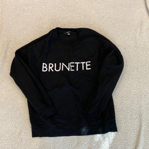 Brunette sweatshirt in Black from brunette the label - Picture 1 of 3